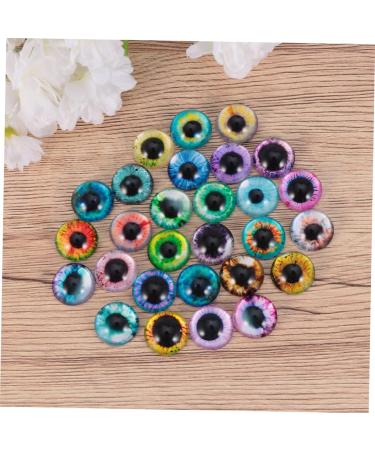 Sewacc 150-Piece Opal Glass Patch Jewelry Kit | Mini-Resin Animals & Flower Toys | Flat Back Doll Eyes for Crafting | Random Colors - Buy Online on GoSupps.com