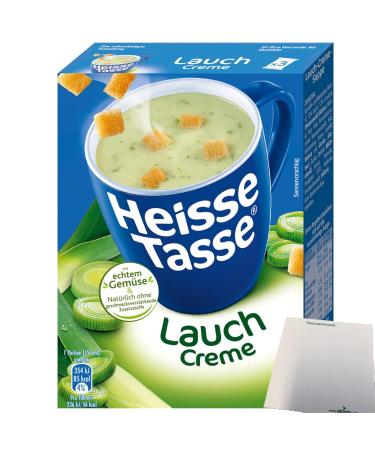 Erasco Hot Cup Leek Cream Soup 12-Pack | 36 Bags of 17.66g | International Shipping Available - Buy Online on GoSupps.com