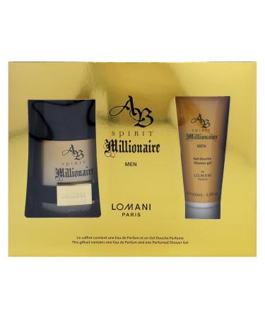Lomani AB MILLIONAIRE DARK FUSION SET (M) - Buy Online on GoSupps.com