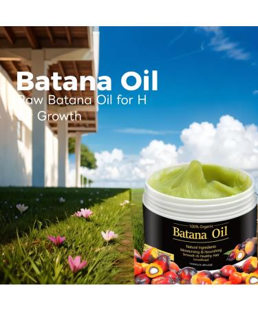 Buy Raw Batana Oil for Hair Growth | 100% Natural Hair Oil for Thickness & Strength | Prevent Hair Loss & Repair Damage - 3.4 OZ 100G - Buy Online on GoSupps.com