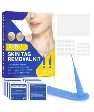 Skin Tag Tool Kit for Men and Women Micro Skin Tags Skin Tag Tool Kit for Small (2mm) to Medium (8.5mm) Skin Tags Fast and Easy to Operate Safe for Most