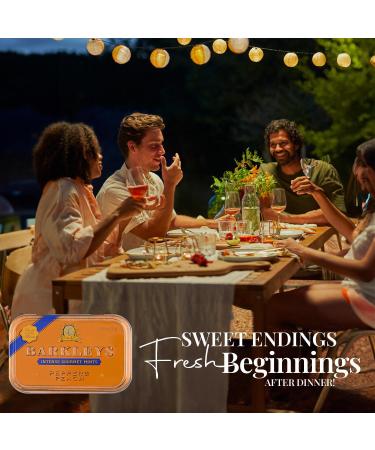 Barkleys Pepper & Peach Gourmet Mints 50g - Premium International Shipping - Unique Flavors for Connoisseurs - Buy Online on GoSupps.com