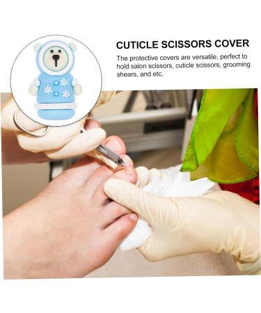 FRCOLOR Manicure Tools Tweezers Cover Nipper Protective Cover Decorative Cuticle Nipper Cover Cuticle Protector Anti-Fall Pedicure Silica Gel - Buy Online on GoSupps.com