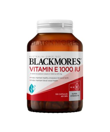 Blackmores Natural E 1000IU 100 Capsules