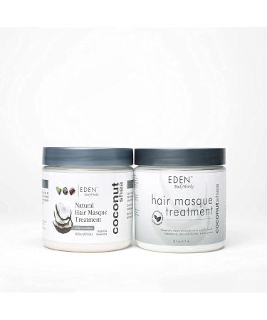 EDEN BodyWorks Coconut Shea Hair Masque Treatment | 16 oz | Hydrate, Protect, Soften, Add Shine - Buy Online on GoSupps.com