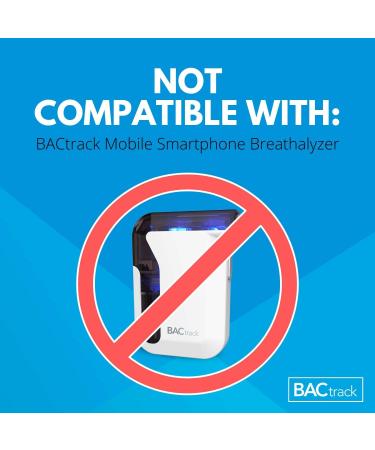 BACtrack C-Series Breathalyzer Mouthpieces (20 Count) | Compatible with BACtrack C6 and C8 Alcohol Testers | Pack of 1 | Not for BACtrack Mobile - Buy Online on GoSupps.com