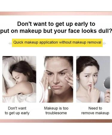 GIRLVYAN Revitalizing Tone-Up Cream - 4 in 1 Moisturizing Makeup Primer & Foundation for Face Neck & Arm - Waterproof & Sweatproof - Shop Internationally - Buy Online on GoSupps.com
