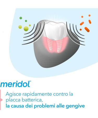 GABA Meridol toothpaste with gum protection and gentle whitening 75 ml - Buy Online on GoSupps.com