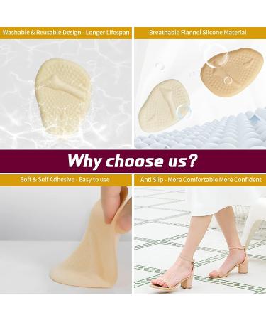 Foconee Metatarsal Pads for High Heel Pain Relief - 3 Pairs - Buy Online on GoSupps.com