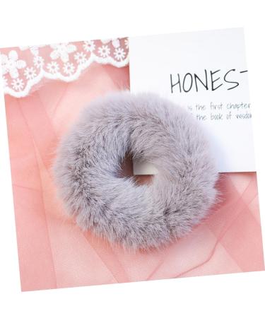 Ipetboom 5pc Ponytail Holder Scrunchie Holder Stretch Headbands for Women Scrunchies for Girls Fuzzy Fur Scrunchies Cat Ear Scrunchies Pompom Ball Scrunchie Tiara Women's Hair Wristband - Buy Online on GoSupps.com