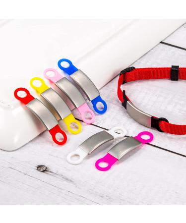 Personalized Silicone Pet ID Tags for Dogs & Cats - Engraved 2 Pack - Rosa S - Buy Online on GoSupps.com