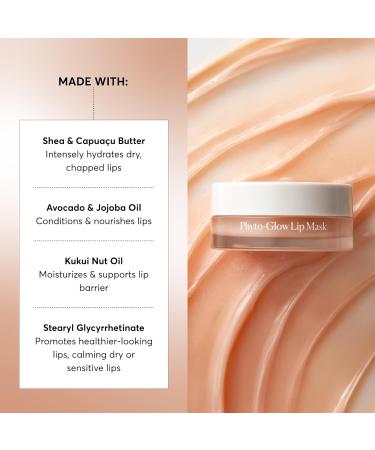 Naturium Phyto-Glow Lip Mask | Hydrating Balm with Shea Butter | Nourishing Moisturizer for Lips - 0.5 oz - Buy Online on GoSupps.com