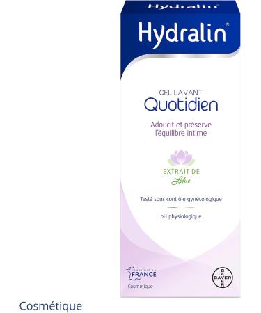 Hydralin Quotidien Daily intimate cleansing gel - Cosmetic - Softens and preserves intimate balance - Lotus extract - Tes - Buy Online on GoSupps.com