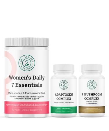 2nd Springs Harmony of Health Bundle: Mushrooms Essentials and Adaptogens