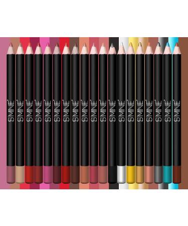 ISMINE Brown Lip Liner - Professional Matte Pencil, Waterproof & Long Lasting - 808 - Buy Online on GoSupps.com