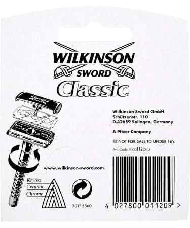 Wilkinson Sword Classic Double-Edged 5 Blades - Premium Quality - Buy Online on GoSupps.com
