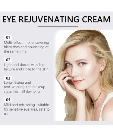 Cc Eye Cream with Centella Asiatica - 3 in 1 Full Coverage Anti-Dark Circles Cc Cream - Moisturizing Brightening and Tinted Corrector - SPF 20 Sun Protection (Dark) - Buy Online on GoSupps.com