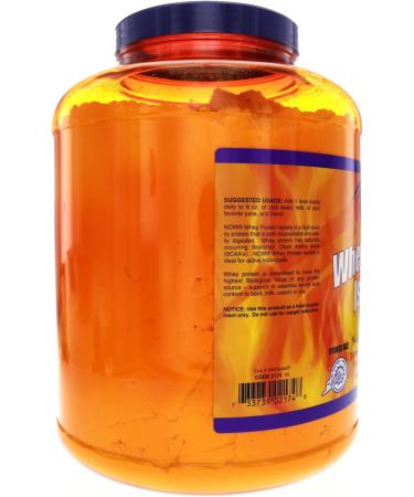 NOW Foods Sports Whey Protein Isolate - Natural Unflavored 5 lbs | Premium Quality International Shipping - Buy Online on GoSupps.com