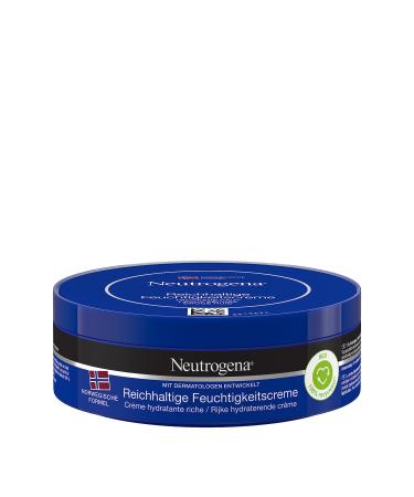 Neutrogena Neutrogena Norwegian Formula Rich Moisturizing Cream (200 ml) Intensive Care Cream for Dry Skin with Vitamin E
