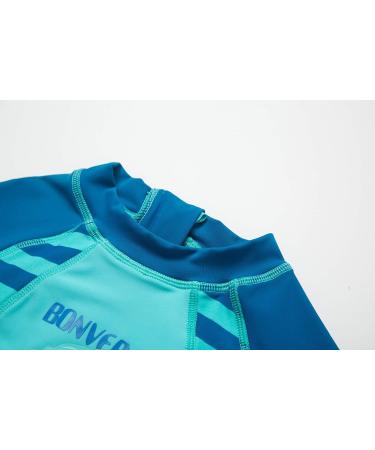 BONVERANO Baby Boys Dinosaur Swimsuit | Long Sleeve UPF 50+ Toddler Bathing Suit | 12-18 Months - Buy Online on GoSupps.com