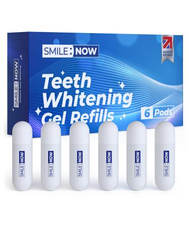 Teeth Whitening Kit - Gel Pod Refills - 6 x 4.2ml Teeth Whitening Gel Pods