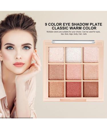 Eyeshadow Makeup | Creative Shimmer Eyeshadow Palette - Natural Eye Makeup Nude Multicolor Long Lasting Eyeshadow for Beginners - Buy Online on GoSupps.com