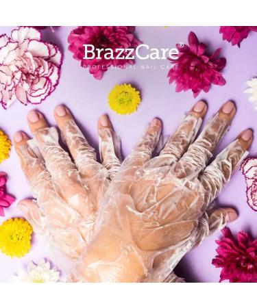 OCIBEL Box of 90 bags of BrazzCare BalbCare Brazilian manicure glove including 1 file and stick for manicure artificial nails and nail art - Buy Online on GoSupps.com