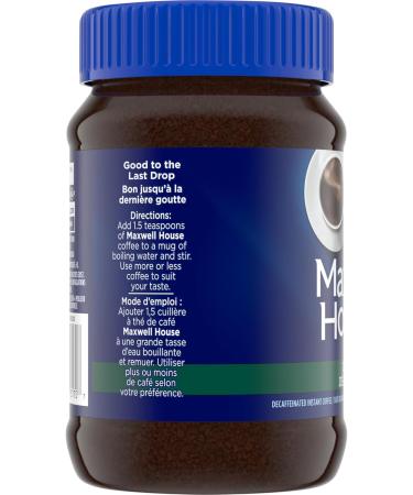 Maxwell House Decaf Instant Coffee 150g Decaf 150 g (Pack of 1) - Buy Online on GoSupps.com