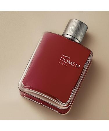 Linha Homem (Sagaz) Natura - Deo Parfum 100 Ml - (Natura Men (Sagacious) Collection - Eau De Parfum For Men 3.38 Fl Oz) - Buy Online on GoSupps.com