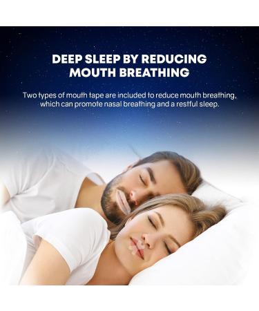 120 PCs Advanced Mouth Tape for Snoring and Better Sleep by DABIDA - 2 Types - Buy Online on GoSupps.com