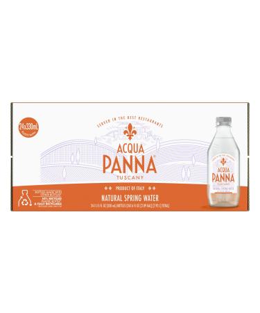 Acqua Panna Natural Spring Water, 11.15 Fl. Oz. Plastic Bottles, Pack of 24 11.15 fl oz Pack of 24