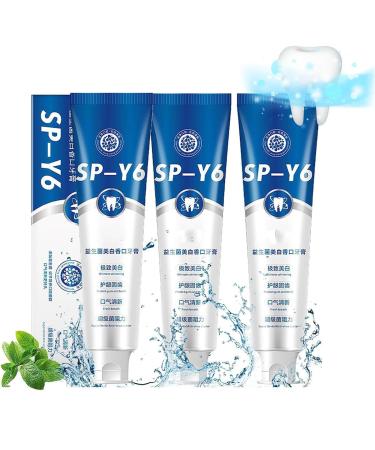 Sp-Y6 Probiotic Toothpaste, 3 Day Whitening Aromatic Toothpaste, Brightening and Stain Removal Toothpaste, Toothpaste for Fresh Breath