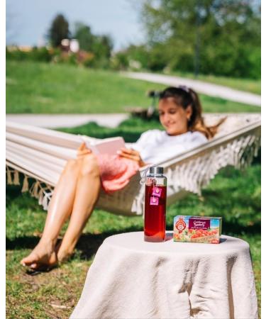 DEKOND TEKANNE Cranberry & Raspberry - Fruit tea with cranberry and raspberry - (6 * 20 sachets) - Buy Online on GoSupps.com