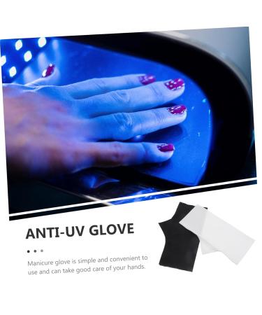 minkissy Nail UV Gloves 2 Pairs sun gloves pink gloves Nylon manicure UV gloves UV gloves for gel manicures thin section UV gloves for nail Gel Nail Lamp UV Gloves - Buy Online on GoSupps.com