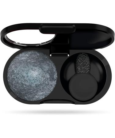 Pupa Milano Vamp Metallic Glitter and Matte Eyeshadow Powder 308 Anthracite Grey 308 - Anthracite Grey - Wet and Dry - Buy Online on GoSupps.com