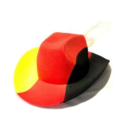 Cowboy hat Germany felt cowboy hat Germany fan article football