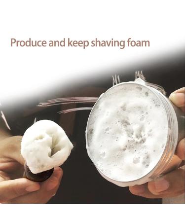 Premium Wooden Handle Shaving Brush | Soft Hair Barber Brush for Easy Shaving Foam Application | High-Quality Beard Grooming Tool for Men - Buy Online on GoSupps.com