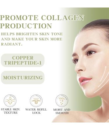 Copper Peptide Face Serum Collagen -Copper Peptides Serum for Face With Anti Aging Skin Solutions Properties:1oz/30ml Anti-Wrinkle Formula For Youthful Skin Moisturizing Shrinks Pores (3pc) - Buy Online on GoSupps.com