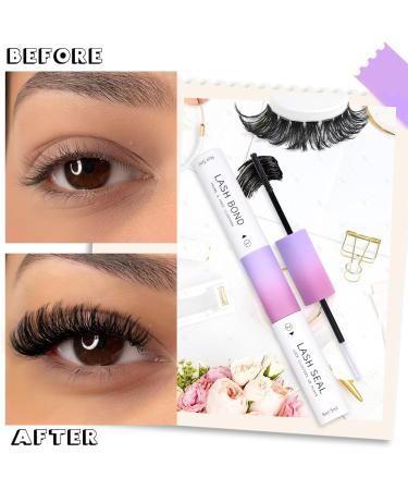 D Curl DIY Eyelash Extension Kit - 126 Fluffy Wispy Lash Clusters - Strong Hold - 80P-10-16mm Mix - Buy Online on GoSupps.com