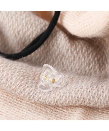 Frcolor 24 Mini Transparent Hair Clips - Non-Slip Plastic Barrettes for Women & Girls | Perfect Hair Grips for All Hair Types - Buy Online on GoSupps.com