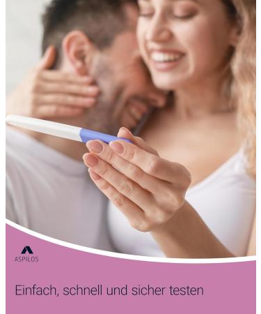 ASPILOS BUNDLE: Home Pregnancy & Ovulation Test - Fast Safe & Lab-Quality Results - Shop Now! - Buy Online on GoSupps.com