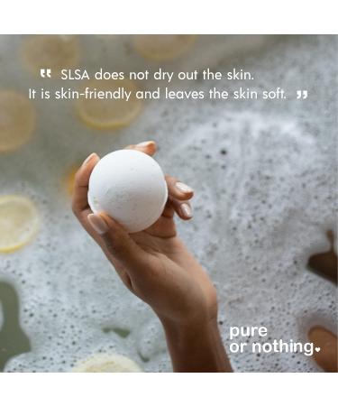 SLSa Powder 100% Pure Sodium Lauryl Sulfoacetate | Made in USA | Ideal for Bath Bombs & Bubble Bath | 16 oz by Pure or Nothing - Buy Online on GoSupps.com