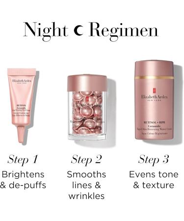 Elizabeth Arden RETINOL RENEWAL Retinol + HPR Ceramide Water Cream 3-Piece Gift Set anti-aging skincare for smoothing fine lines & wrinkles luxury gifting for women - Buy Online on GoSupps.com