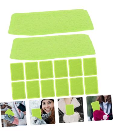 Sosoport 20pcs Self-Adhesive Hand Warmers - Reusable Heating Pads for Menstrual Relief Camping & Office Use - 13x10cm Green - Buy Online on GoSupps.com