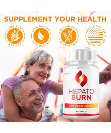 (2 Pack) Hepato Burn Capsules Official Hepato Burn Pills with All Natural Premium Ingredients Hepatoburn Energy and Fitness Vitamin Supplement Hepatoburn Lifestyle Powered by Nature (120 Capsules) - Buy Online on GoSupps.com