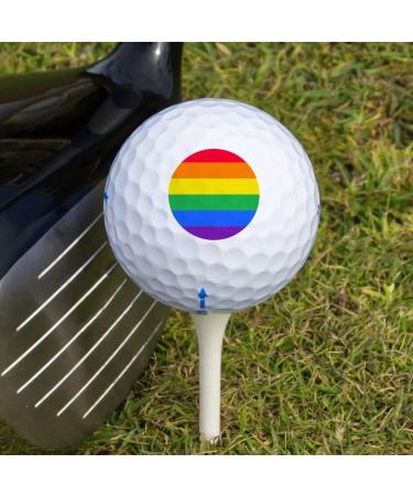 Rainbow Pride Contemporary Novelty Golf Balls - 3 Pack - Buy Online on GoSupps.com