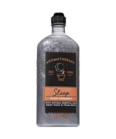 Bath and Body Works Aromatherapy Sleep - Black Chamomile Body Wash and Foam Bath 10 Fluid Ounce
