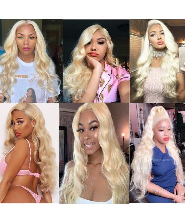 10A Grade Brazilian Virgin Body Wave Blonde Hair Bundles 20 22 24 Inch | 100% Unprocessed 613 Human Hair Bundles - Buy Online on GoSupps.com