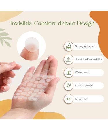 Advanced Hydrocolloid Acne Patches (36 Pcs) - Drug-Free Spot Treatment for Clear Skin - Fast Acting Blemish Remover & Camouflaging Solution - Buy Online on GoSupps.com