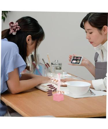 FOMIYES Nail Stands for Nail Art Spiral Nail Practice Holder Nail Practice Display Stand Nail Tips Display Holder Spiral Nail Display Stand Spiral Nail Art Stand Acrylic Bracket Modeling - Buy Online on GoSupps.com